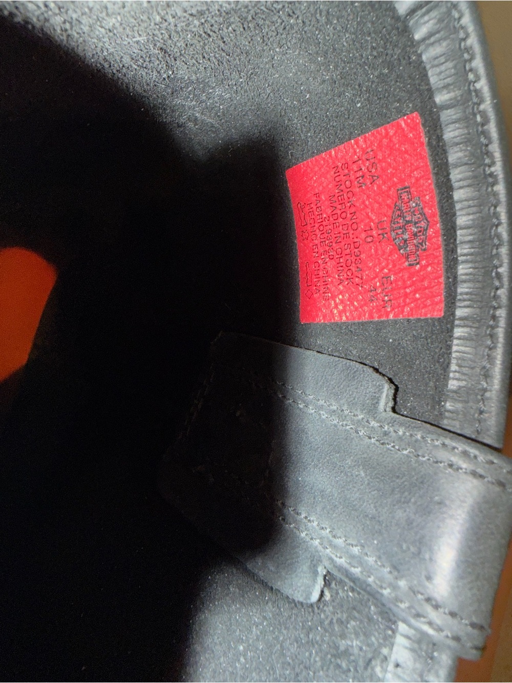 HARLEY DAVIDSON MEN'S BOWDEN MOTO BOOTS - SQUARE TOE size 11 - Picture 6 of 10